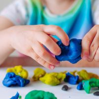 Miss Muffet play dough